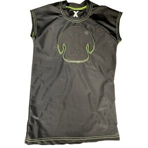 Xone Sport Youth Small Compression Padded Chest Protector Shirt Black Sleeveless